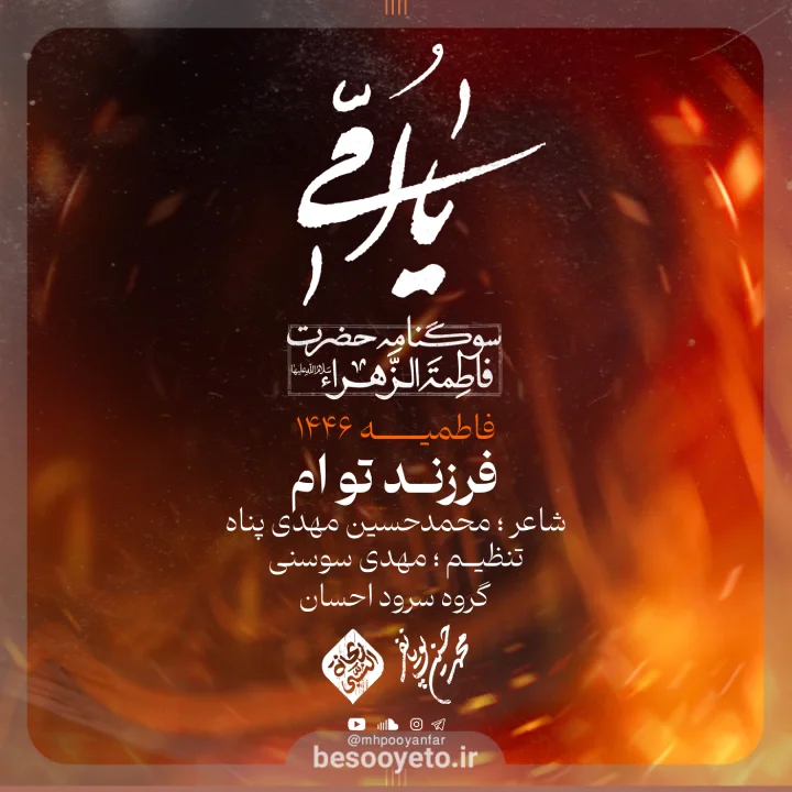 تصویر دوم برای نماهنگ فرزند توام محمدحسین پویانفر