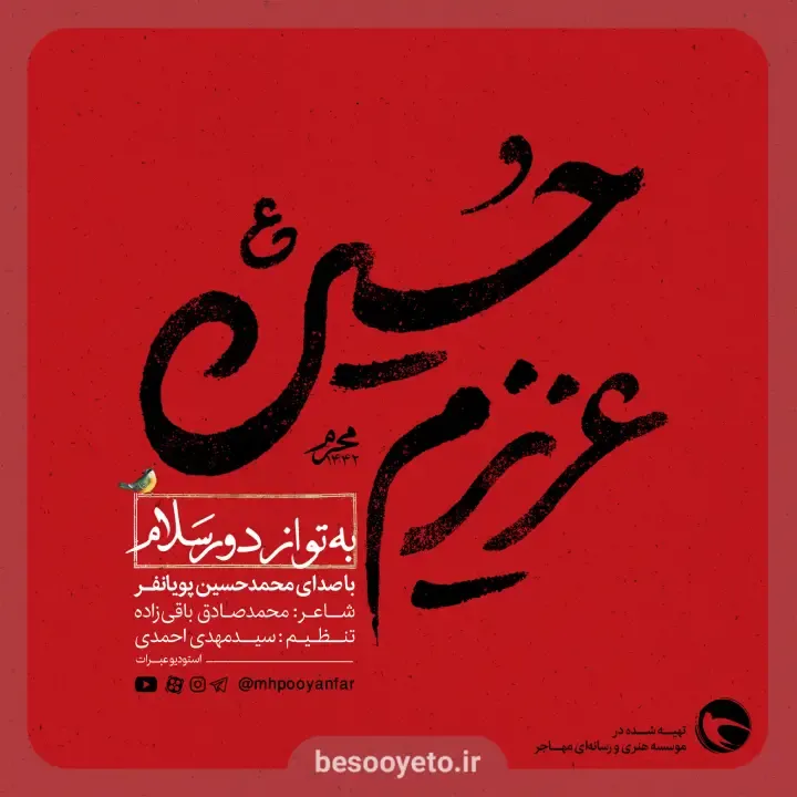 تصویر دوم برای نماهنگ به تو از دور سلام محمدحسین پویانفر